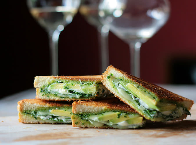 Green Goddess Grilled Cheese Sandwich