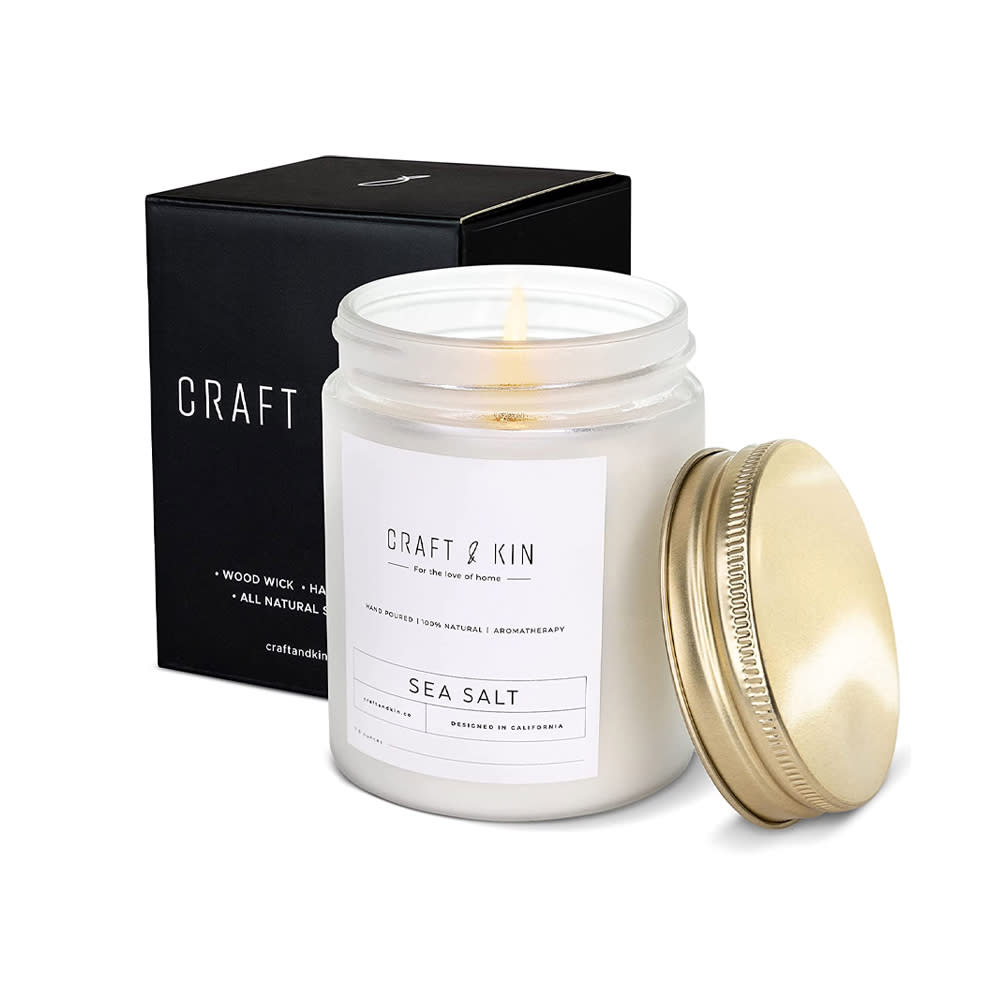 Craft & Kin Sea Salt Scented Candles