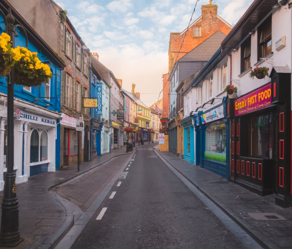Ennis. Shop by day, pub crawl by night. <p>Getty Images</p>