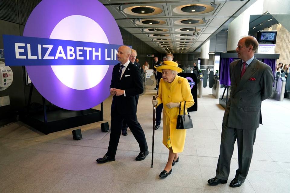The infrastructure of the Elizabeth line has been a catalyst for office development.  (PA)