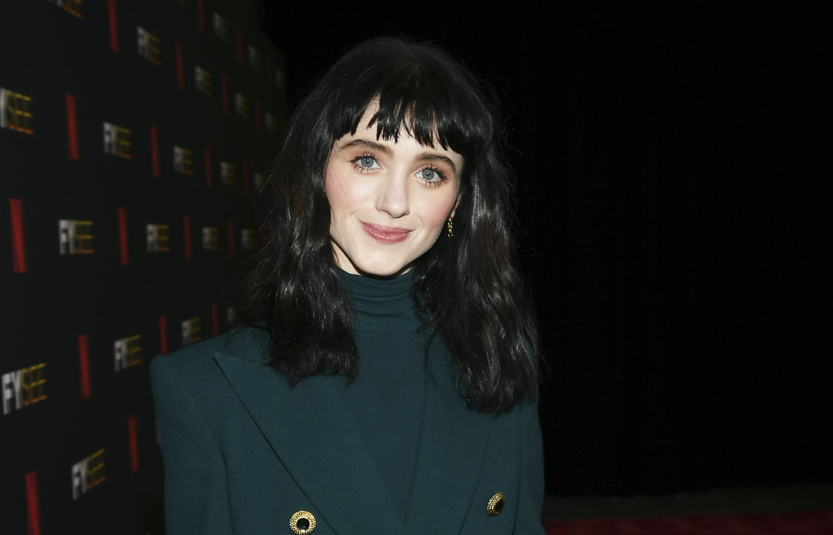 Natalia Dyer stuns at the Stranger Things premiere with her co