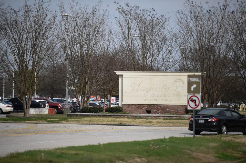 FILE - The Augusta Regional Airport on Friday, Feb. 24, 2023. Many new flights will be coming in and out of the airport during the Masters Tournament.