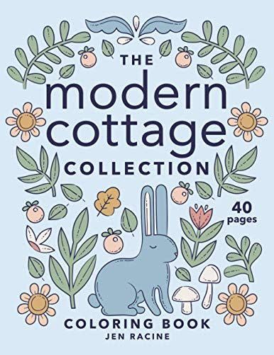 12) The Modern Cottage Collection Coloring Book