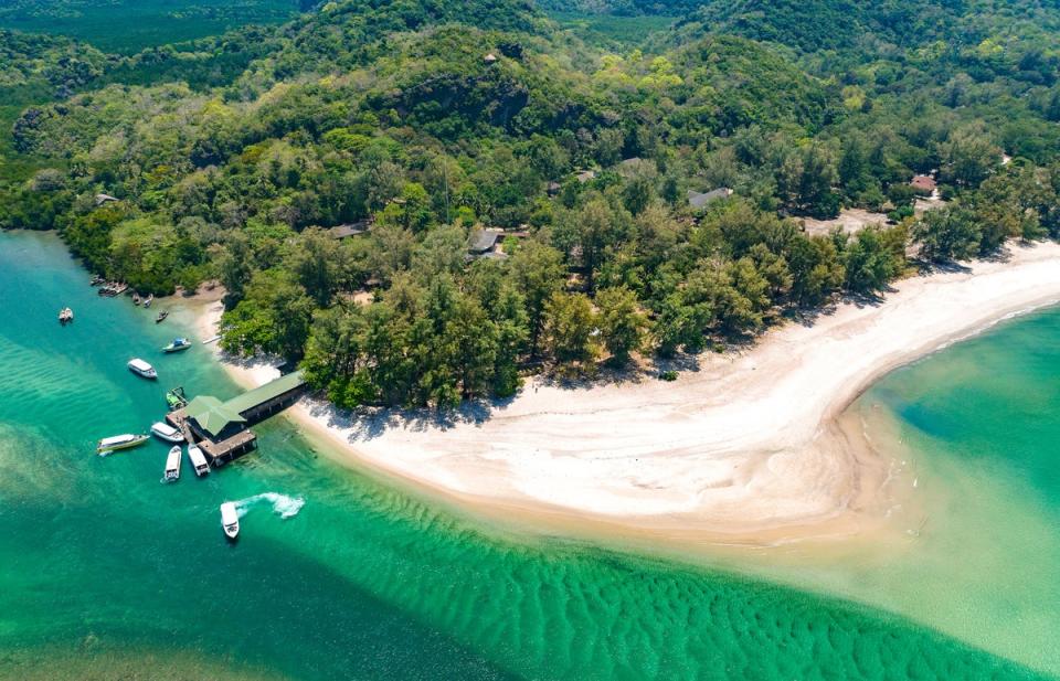 The mountainous terrain of Koh Tarutao National Park (Getty Images)