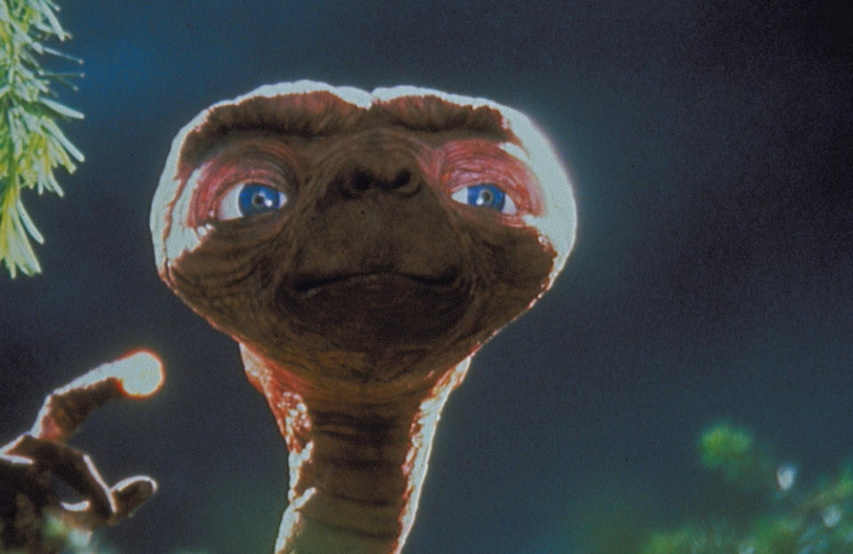 E.T's voice