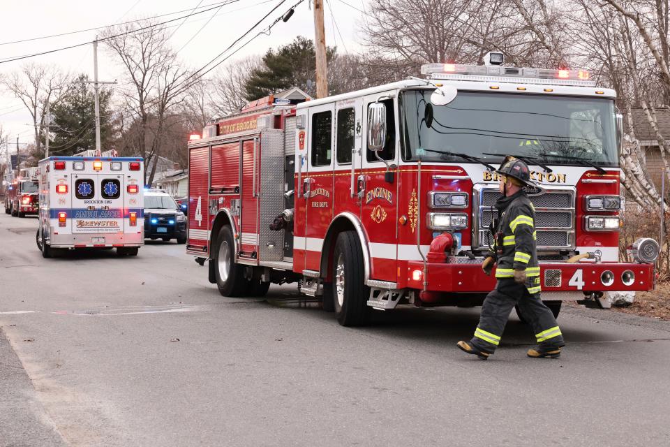 An elderly woman is in critical condition after a fire at 138 Provost St. in Brockton on the afternoon of Tuesday, March 7, 2023, Fire Chief Brian Nardelli said.