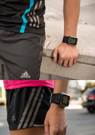 miCoach SMART RUN針對跑者設計，內建速度、步伐、距離、心跳與 個人教練等完整功能