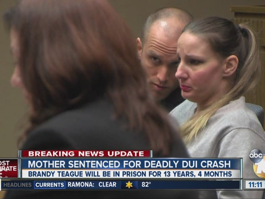 Mother Sentenced For Deadly Dui Crash