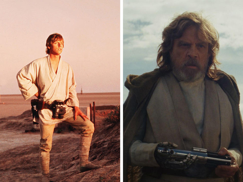 Mark Hamill als Luke Skywalker