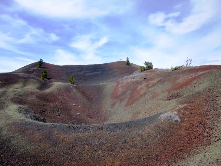 Sheeptrail Butte in Craters of the Moon National Monument