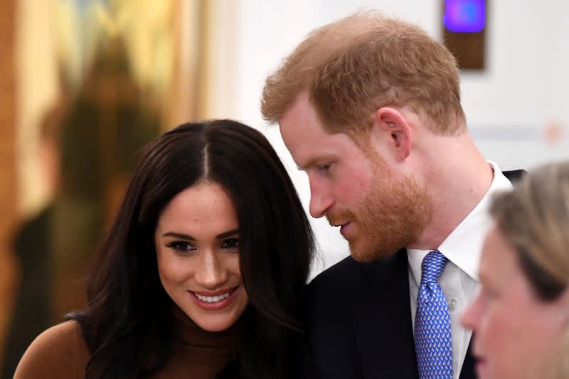 The Duke and Duchess of Sussex visit Canada House