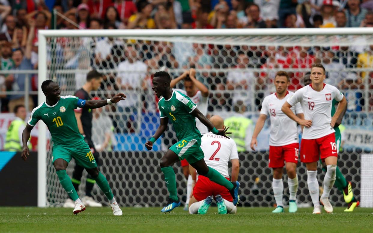 Senegal became the first African team to win their opener at the World Cup this tournament - AP