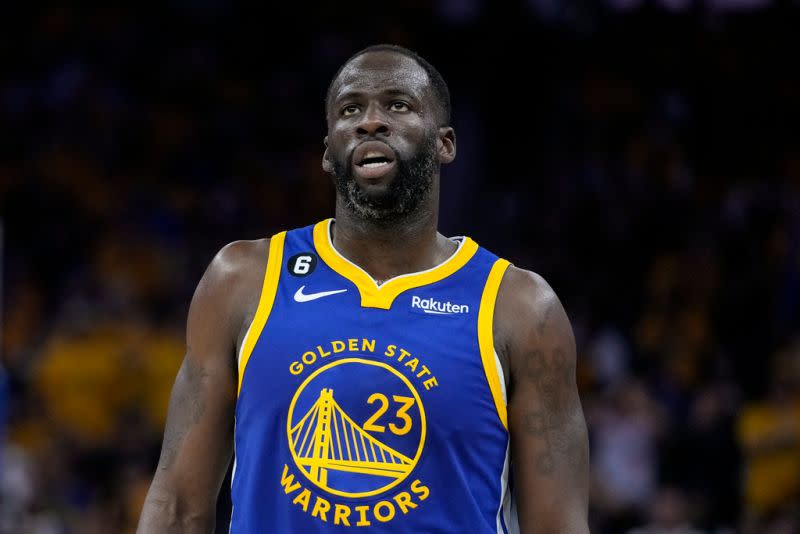 ▲Draymond Green轉推回覆名記Jason Dumas消息，間接證實Dwight Howard加盟勇士。（圖／美聯社／達志影像）