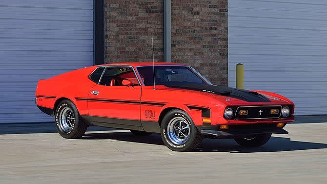 1971 Ford Mustang Mach 1 Drag Pack