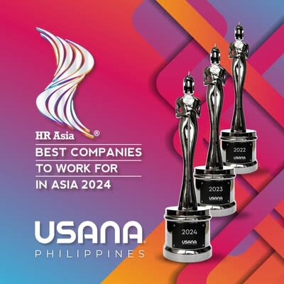 USANA receives HR Asia’s Best Places to Work title for the third year in a row