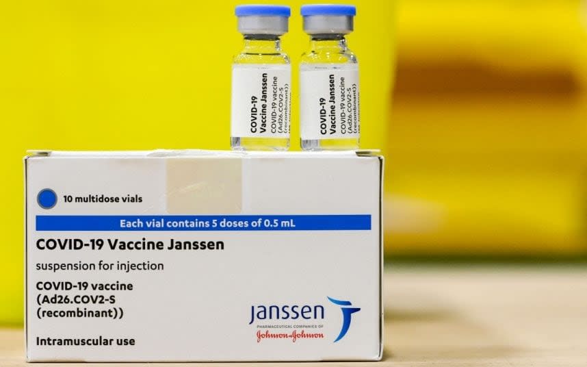 The single-dose Covid-19 vaccine by Johnson & Johnson subsidiary Janssen  - Getty