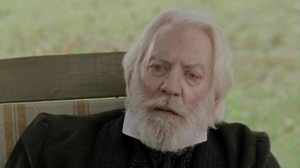 Donald Sutherland in Cold Mountain