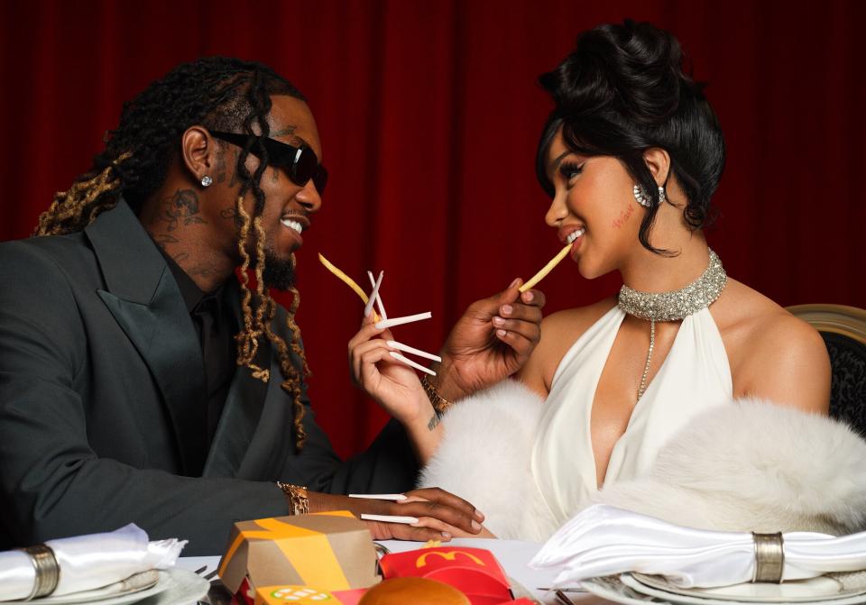 Cardi B and Offset Share Their Love in McDonald's Super Bowl Ad - and Announce Their New Meal