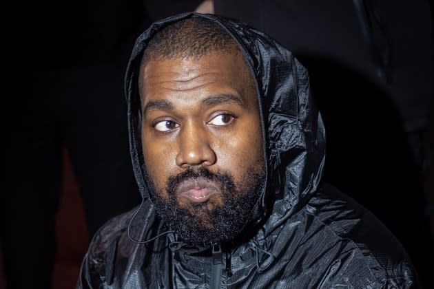 Kanye West in February. - Credit: Arnold Jerocki/Getty Images