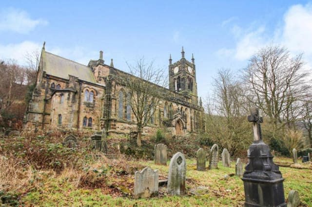 The Todmorden church