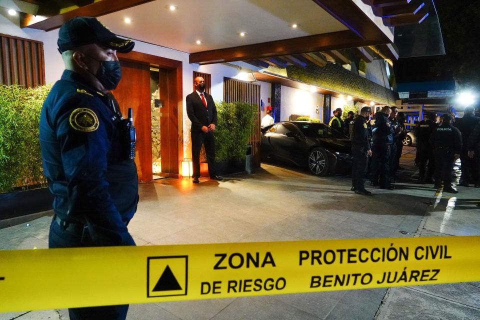 Restaurante Suntory tras el asesinato de la cantante Yrma Lydya. | a
FOTO: ROGELIO MORALES/CUARTOSCURO.COM