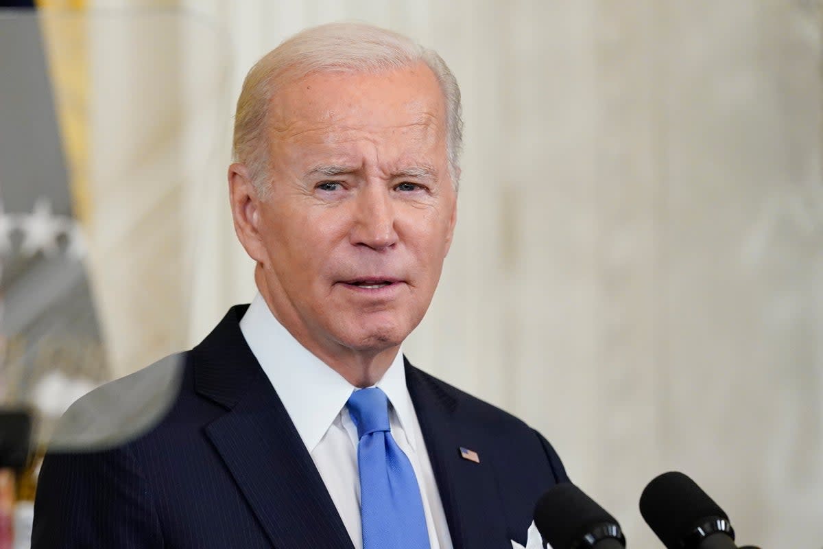 The Biden administration has directed the departments of Justice and Homeland Security to crack down on campus antisemitism (Copyright 2022 The Associated Press. All rights reserved.)