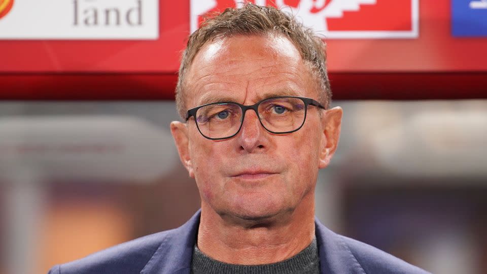Austria manager Ralf Rangnick has not selected the three players from the most recent national team squad. - Christian Hofer/Getty Images