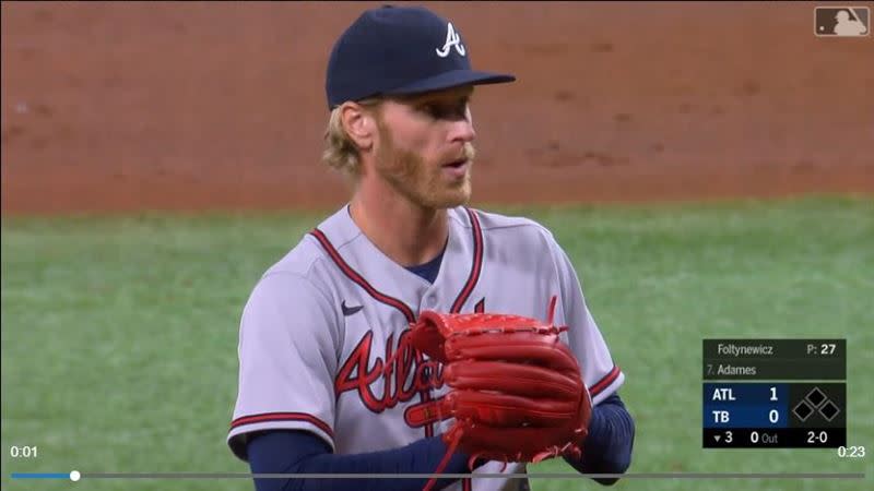 勇士賽後DFA佛提紐維奇（Mike Foltynewicz）。（圖／翻攝自MLB官網）