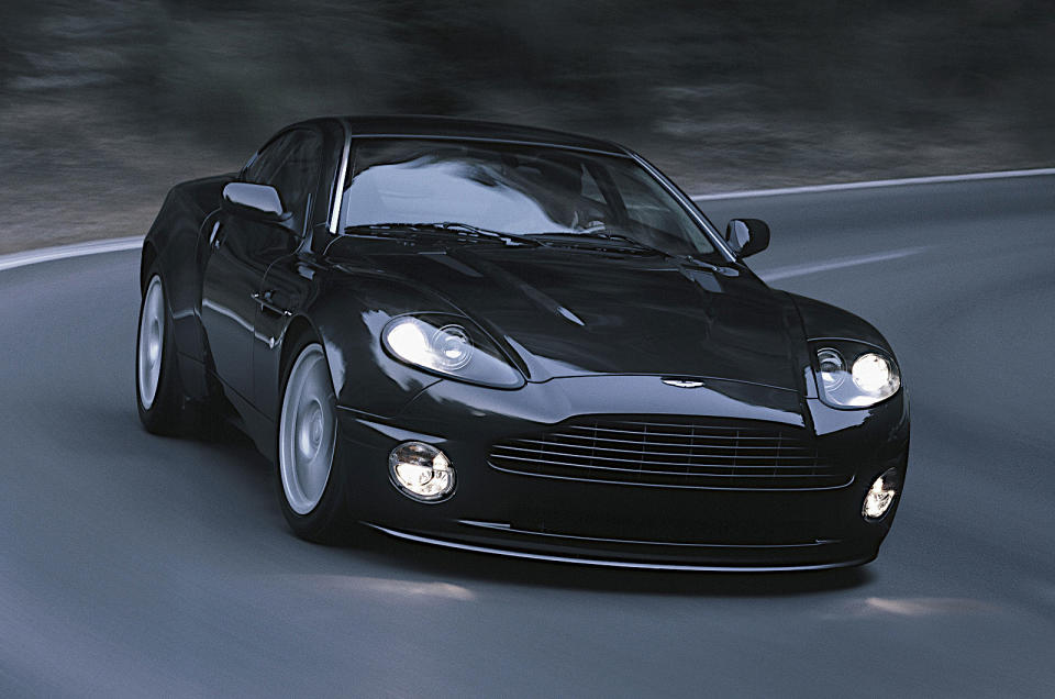 <p><span><span>Perhaps best known for its role in the James Bond film </span><span>Die Another Day</span><span>, the V12 Vanquish was introduced in 1999 with the </span><span>5.9-litre</span><span> engine also offered in the DB7. At </span><span>460bhp</span><span> in this application, its output was 40bhp greater than in the older and narrower coupe, which Aston felt was suitable.</span></span></p><p><span><span>The 450bhp version of the same unit in the DB9 made the distinction between the two models less obvious, so Aston increased the output to </span><span>520bhp</span><span> for the 2004 V12 Vanquish S. Along with revised gear ratios, this raised the top speed of the rare S (only 1489 were built) to a claimed </span><span>200mph</span><span>.</span></span></p>