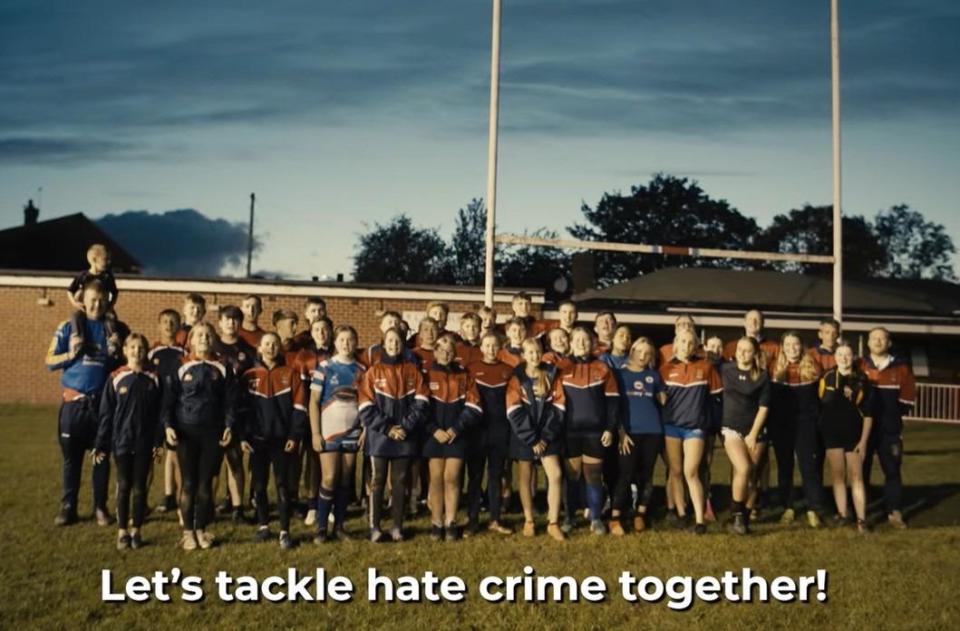 Some of the biggest names in rugby league are lending their support to tackling hate crime in new videos made by Wakefield Council. (Photo: SUB)