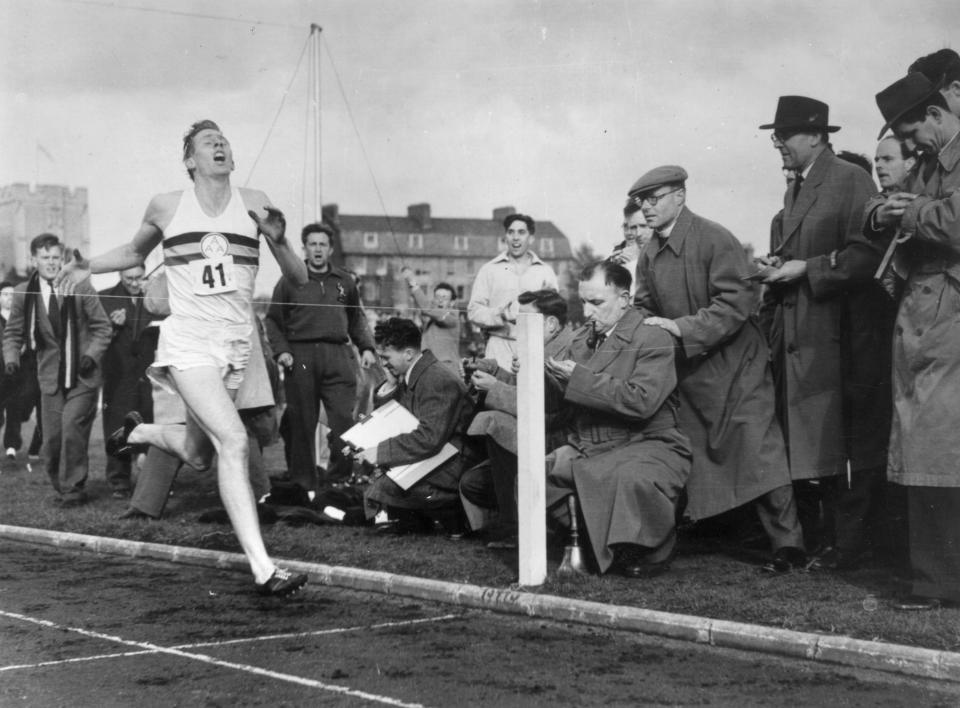 The miracle miler Sir Roger Bannister, who passed away earlier this year, won the Commonwealth Games mile in 1954, two months after running the first sub-four minute mile in Oxford