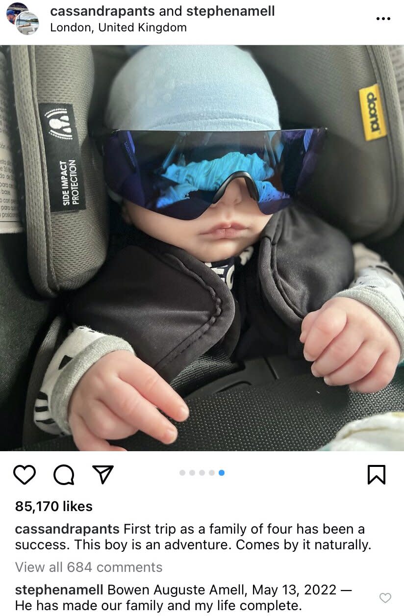 https://www.instagram.com/p/CgUc6n-rpL4/ cassandrapants Verified First trip as a family of four has been a success. This boy is an adventure. Comes by it naturally. 6h