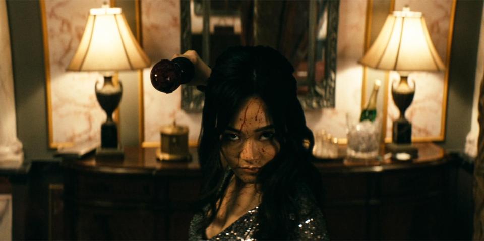 Karen Fukuhara's Kimiko wields, ahem, a deadly weapon on 'The Boys'