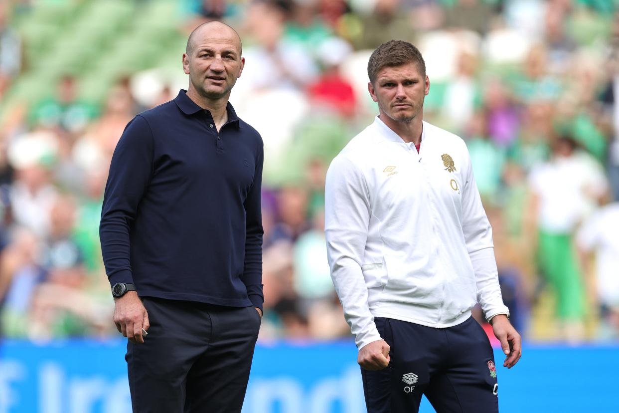 Steve Borthwick has brought Owen Farrell straight back into the fold (Getty Images)