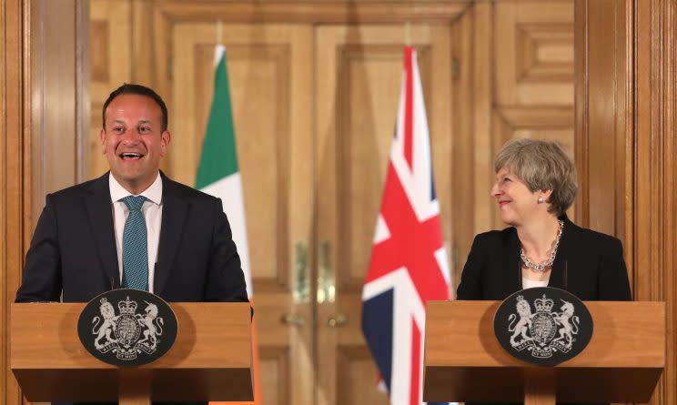 New Taoiseach Leo Varadkar meets PM Theresa May, with Brexit never far away (Philip Toscano - WPA Pool/Getty Images)