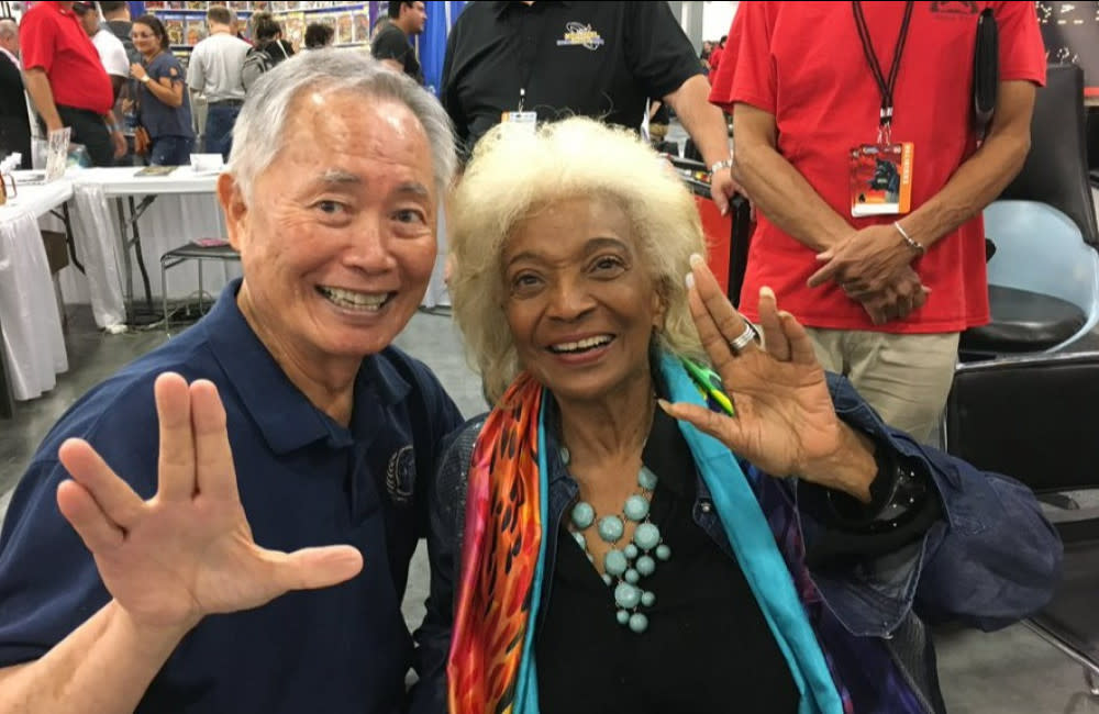 George Takei has paid tribute to Nichelle Nichols (c) Twitter credit:Bang Showbiz