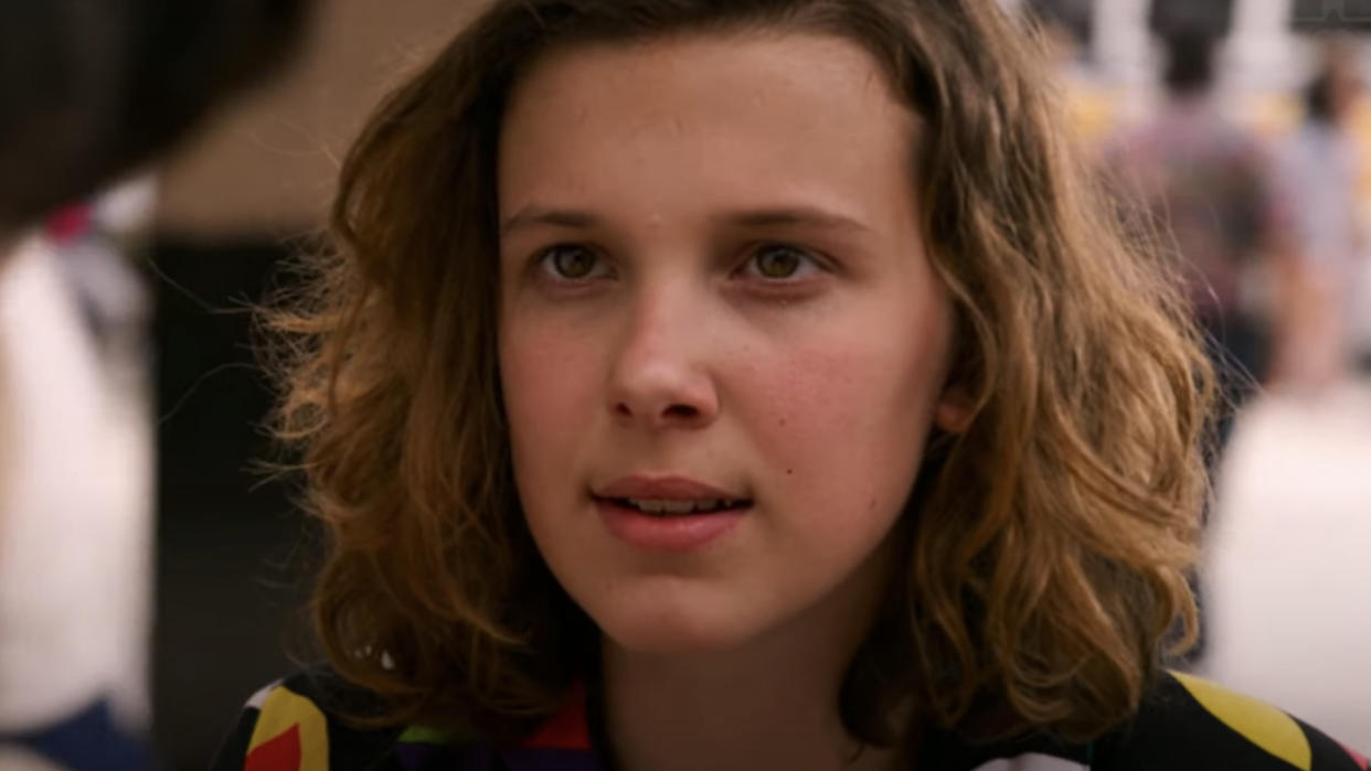  Millie Bobby Brown on Stranger Things. 