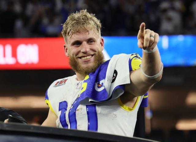 Rams WR Cooper Kupp named Super Bowl LVI MVP