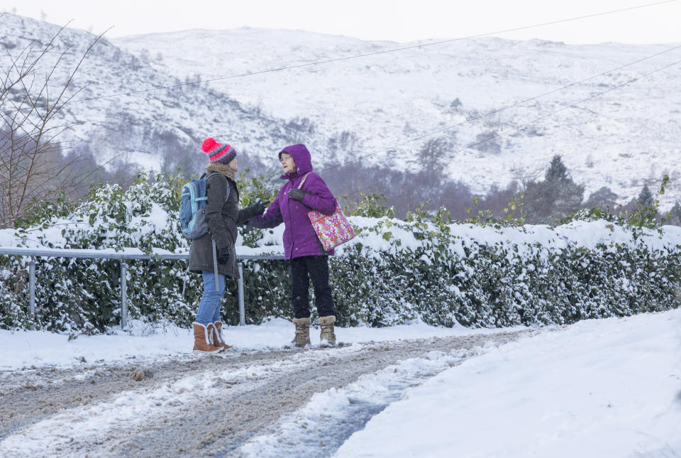 In pictures: Snow blankets Britain