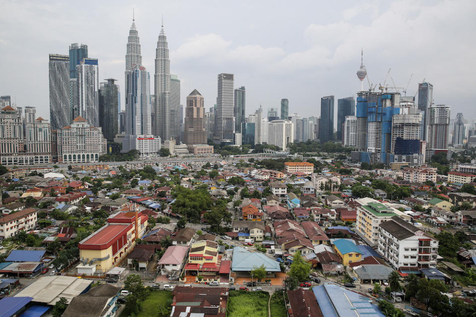 Home prices remain muted, with the average cost of a house easing in the second quarter to RM420,345, the lowest level in a year. — Picture by Yusof Mat Isa