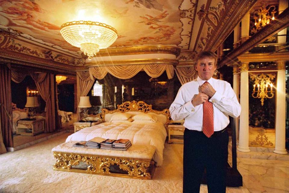 <p>Donald Trump at Trump Tower, New York</p> (Rex)