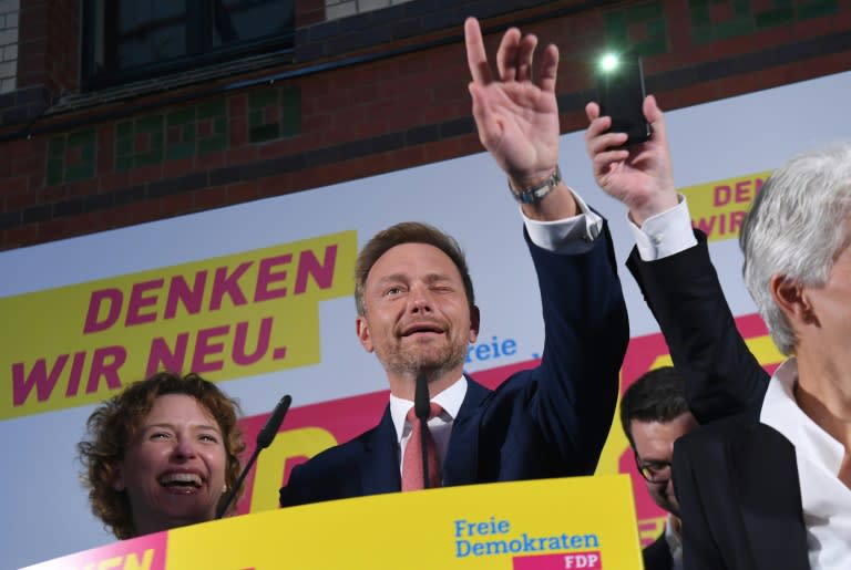 Germany's pro-business FDP won 10.7 percent of the vote in Sunday's general election