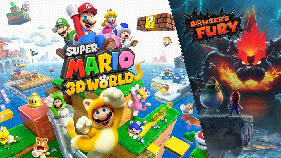 Nintendo Switch Super Mario 3D World + Bowser’s Fury Game Digital Code