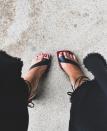 <p>Brace yourselves: toe ring sandals are making a comeback for summer. The unexpected throwback look is getting a modern update in the form of sleek, elevated flat leather sandals. </p><p><a rel="nofollow noopener" href="https://www.instagram.com/p/Bg-9cn5FIn8/?taken-by=slipintostyle" target="_blank" data-ylk="slk:See the original post on Instagram;elm:context_link;itc:0;sec:content-canvas" class="link ">See the original post on Instagram</a></p>