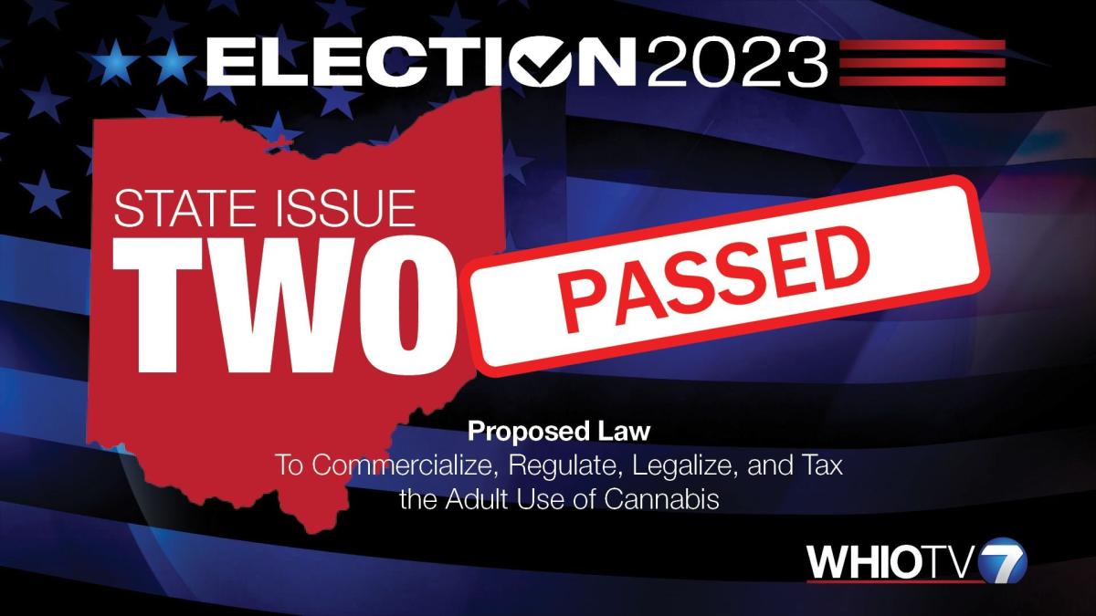 Ohio votes approve Issue 2, 24th state to legalize recreational