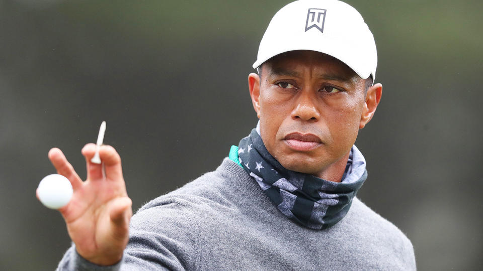 Tiger Woods is continuing to recover from injuries he sustained in a frightening car crash earlier this year.