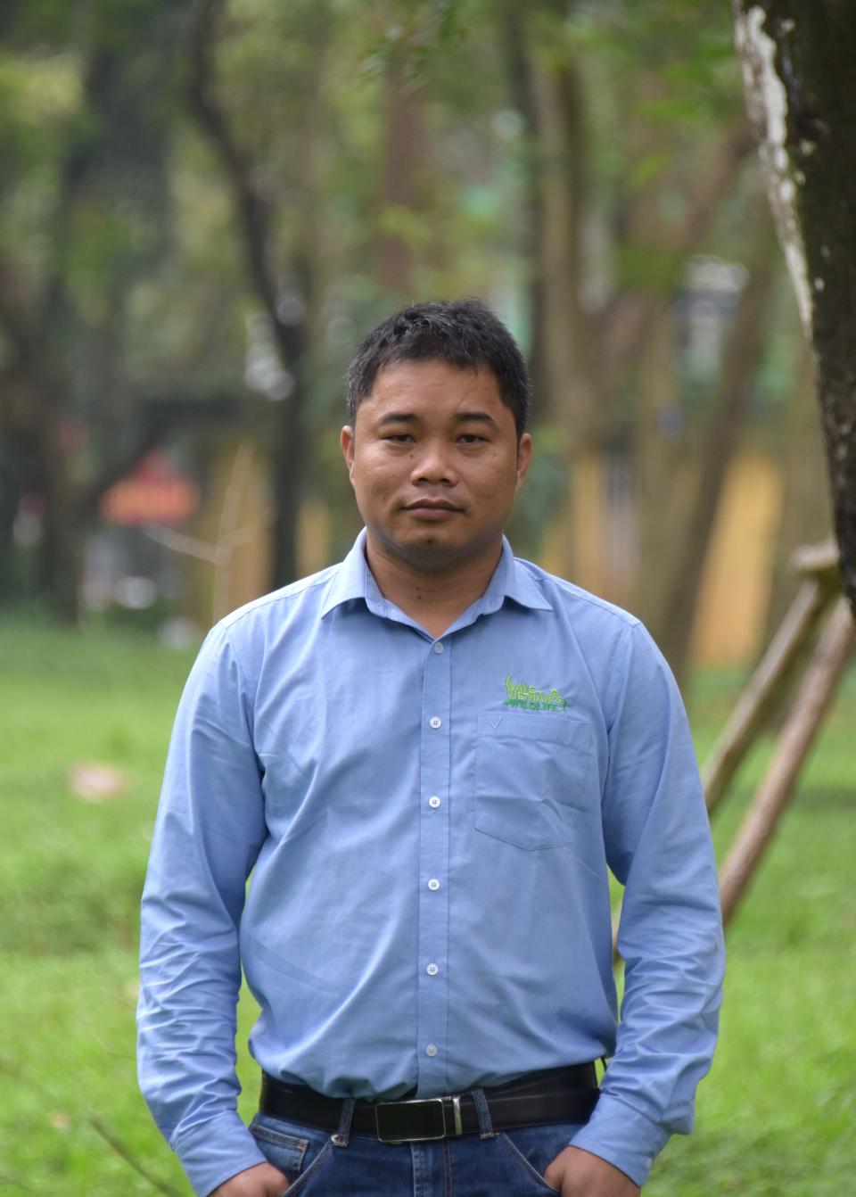 Thái Văn Nguyễn, from Vietnam, is one of 10 finalists for the Indianapolis Prize's Emerging Conservationist award. Nguyễn founded the Save Vietnam's Wildlife organization.