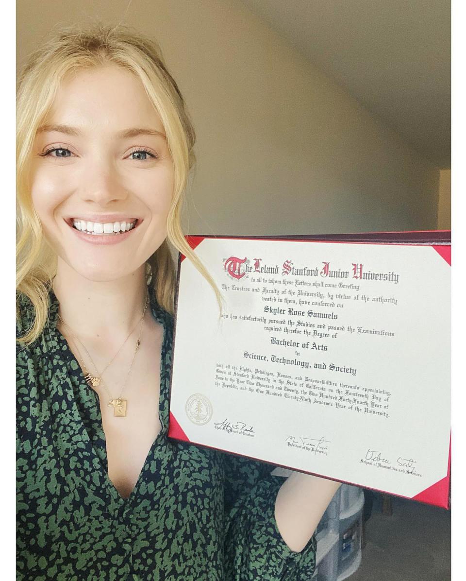 4. Where Did Skyler Samuels Go to College?