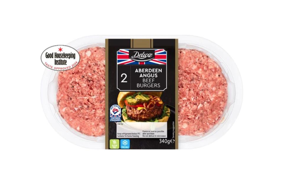 Lidl Deluxe 2 Aberdeen Angus Beef Burger