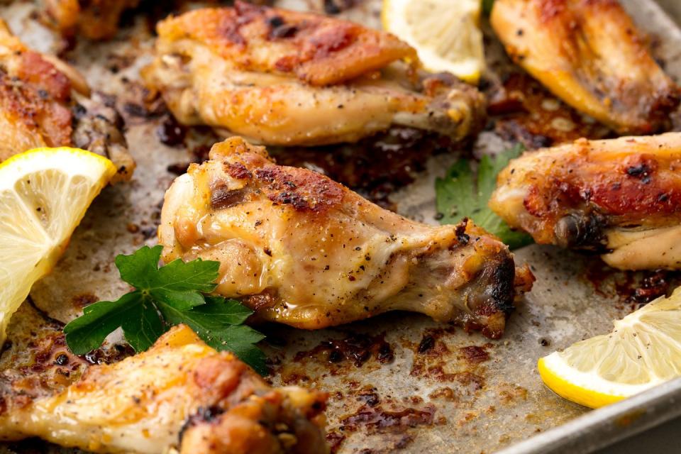 Lemon Pepper Chicken Wings